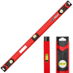 Kapro - 150-80 Semi-Professional I-Beam with Plumb Site Level - Features Horizontal Vial and Dual-View Plumb Site - Aluminum - 48 Inch