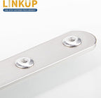 Linkup 200pcs pack 5/32" x 5/8" Pop blind Rivets, 4mm x 16mm pop rivets,Aluminum Body Steel Mandrel Rivets (Sliver),Dome Head aluminum rivets