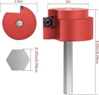 PVC Pipe Fitting Reamer Kit, Plumbing Pipe Saver,PVC Socket Saver with 3/8-Inch Hex Shaft PVC pipe reamer tool Contains PPR200 Size:2"