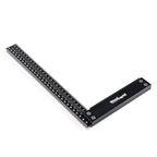 Precision Square Ruler for Measuring and Marking - Aluminum Steel Framing Tool for Professional Carpentry Use (300mm)