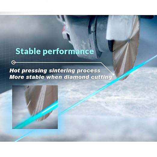 LSS 14 Inch Diamond Saw Blade,Dry or Wet Cutting Concrete Saw Blades for Sharp Cutting Concrete Marble Granite Brick Masonry,Broadened Cutter Head