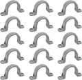 3/4 Inch 15pcs PVC Pipe Straps Reliable 2-Hole Plastic Conduit Clamps for Secure and Organized Mounting of PVC Pipes Conduits, and Cables UL Certified for Safety