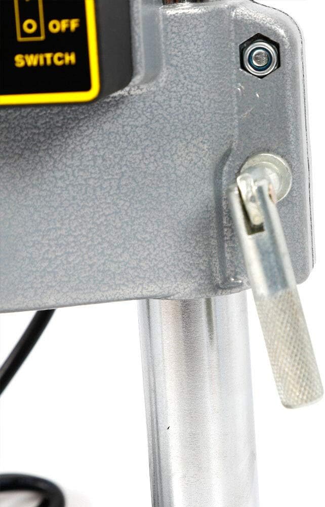 Mini Rotary Drill Press Bench Portable Drilling Tool High-accuracy 110V 2-Speed 1000-4500 RPM (340W-5158A)