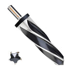 1-1/2" Reamer Drill Bit for Metal, M2 HSS Taper Reamer for Steel, Alloy, Wood, Plastic to Align, Enlarge Holes – 5-Spiral Flutes,1/2"Non-Slip Shank, 38mm Car Reamer, Bridge Construction Reamer.