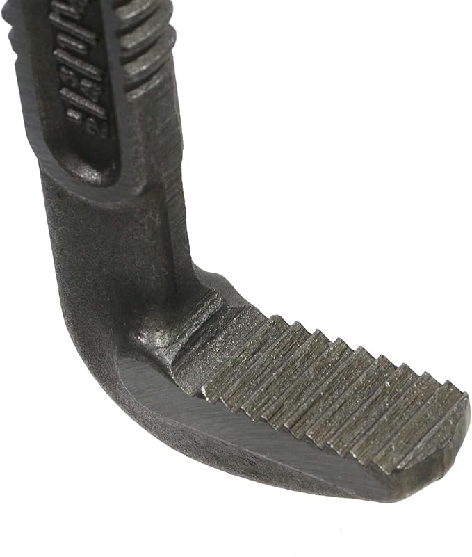 Pipe Wrench Hook Jaw 18 Inch Plumbing Wrench Replacement Jaws Carbon Steel for Adjustable Wrench (Silver)