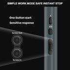 STREBITO Mini Electric Screwdriver Set 155 in 1 Small Powered Screwdriver Cordless, 140 S2 Magnetic Bits, 3 Torque Settings, 650mAh Battery, electronics tool kit for Computer, Laptop, RC, PC, Xbox