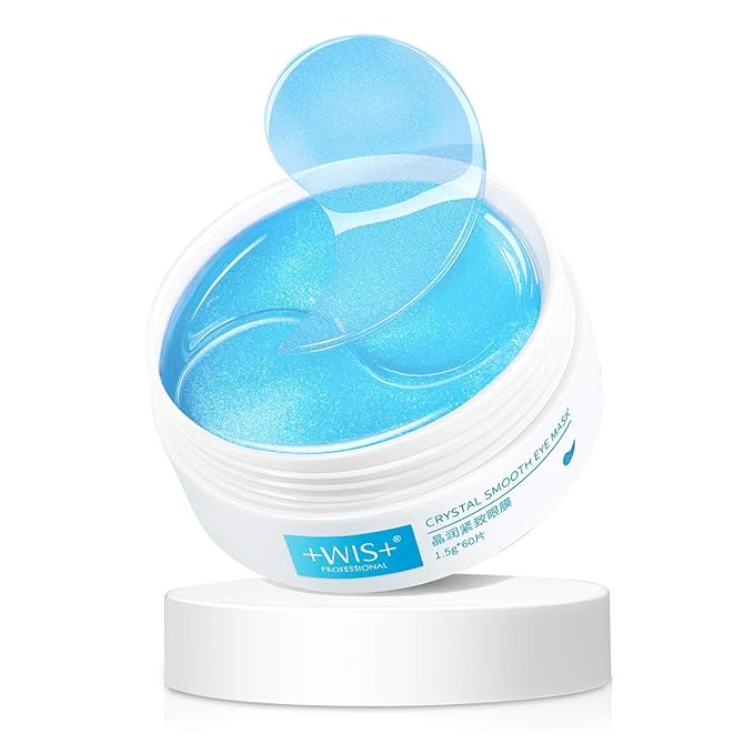 '+WIS+ Under Eye Patches, Collagen Eye Mask for Eye Moisturizing, Dark Circles, Wrinkles, Eye Gel Pads, Firming Eye Mask, Under Eye Bags, Eye Skin Care Pads With Collagen 30 Pairs-VeraVaultWomen