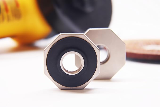 Magic Flange Nut – Angle Grinder Quick Release Lock Nut, 5/8-11 Tool-Free Disc Change, Universal Fit for DeWalt, Makita, Milwaukee Grinders