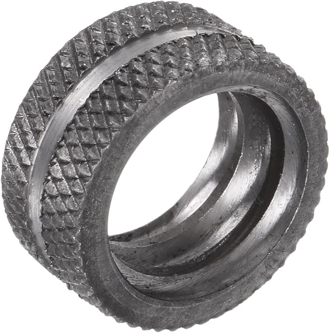 HARFINGTON Pipe Wrench Nut 8" Plumbing Wrench Replacement Knurl Nut High Carbon Steel