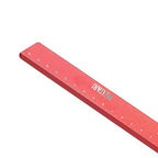 Center Measuring Tool,Center Finder, Line Gauge Center Finder, 45/90 Degree Right Angle Line Gauge Carpenter Ruler,Aluminum Alloy Woodworking Center Scribe Square Center Scribe 165mm