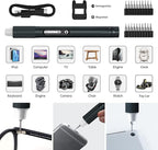 Mini Electric Screwdriver,JAKEMY Adjustable Torque Power Screwdriver Dual-mode Cordless Magnetic Precision Torx Screwdriver Bit Repair Tool kit USB Rechargeable with LED light for Electronics Consoles