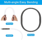 MECCANIXITY Spring Tube Bender OD 26.6 mm/1.0" Steel Spring Pipe Bending Tubes 520 mm/20.5" Long for 1" PVC Pipe(ID 27.6 mm) Home Renovations, Electrician Wiring Bending Pipe