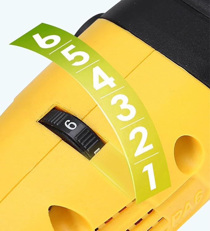 500W Electric Mini Die Drill Grinder Carver Set Power Rotary Tool, Adjustable 6 Step Variable Speed, 31000 RPM, with Removable Transparent Safety Guard