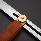 DOITOOL 1PCS 9 Inch Sliding T-Bevel Gauge Woodworking T Bevel Angle Finder with Hardwood Handle and Metric Marks