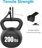 Long Zip Ties Heavy Duty 24 inch, Large Zip Ties with 200 lbs Tensile Strength, Big Cable Ties, Black, 50 Pack, by GAIIAN