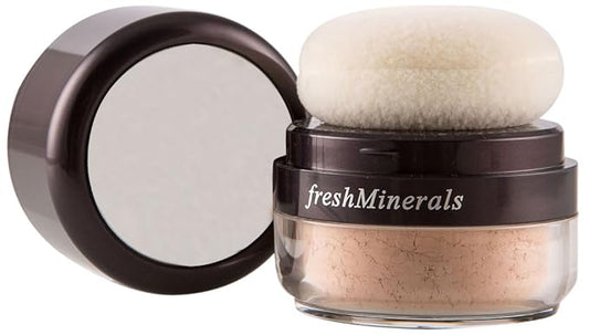 Mineral Powder Foundation, Light Nature Beige, 6 Gram-VeraVaultWomen