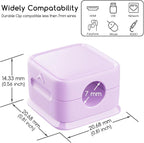 Cord Organizer Holder, 6 Pack Magnetic Desk Cable Clips Management, Hide Phone Charging Cable Keeper, Strong Adhesive Wire Charger Holder for Nightstand, Kitchen Appliances, Office Supplies