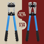 iCrimp Cable Lug Crimping Tool for Heavy Duty Wire Lugs, Battery Terminal, Copper Lugs AWG 8-1/0