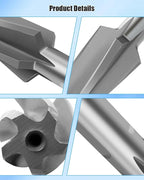 10 Degree Ball Joint Reamer, 6542 High-Speed Tool Steel Tapered Ball Joint Reamer for 1-1/2in Per Foot, Tapered Reamer Tie Rod