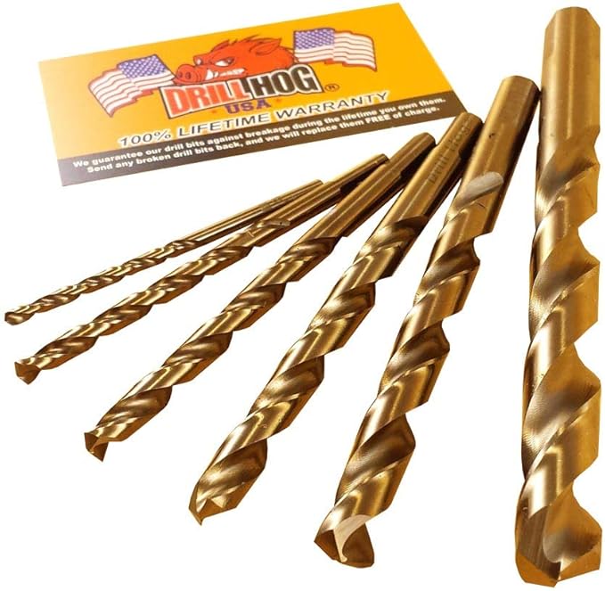 Drill Hog 29 Pc Super Premium Cobalt M42+ Drill Bit Set