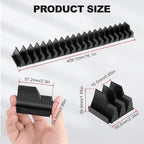 40PCS Magnetic Modular Wrench Organizers for Tool Drawers, Adjustable Wrench Storage Holder with Label for Tool Box and Drawer Organization