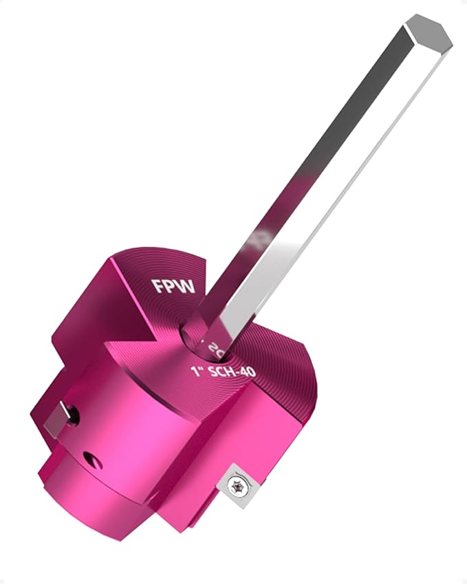 Original Design Patent Triple Inserts 1 Inch PVC Pipe Reamer, PVC Fitting Saver, Pipe Tools for Schedule 40