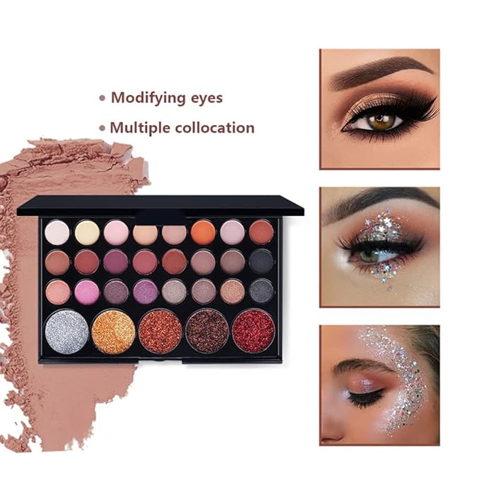 Makeup Kit for Women Full Kit, All-in-one Makeup Set, Include Eyeshadow Palette, Lip Gloss Set, Concealer, Foundation-VeraVaultWomen