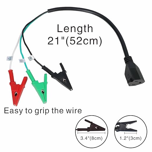 HVAC Adapter Cord,HVAC Connector Cord,Circuit Breaker Finder Adapter Cord,HVAC Adapter Cord Suitable for ET300, ET310,RT310,RT310 and RT250,Awesome Product for HVAC and GFCI Circuit Tester Needs
