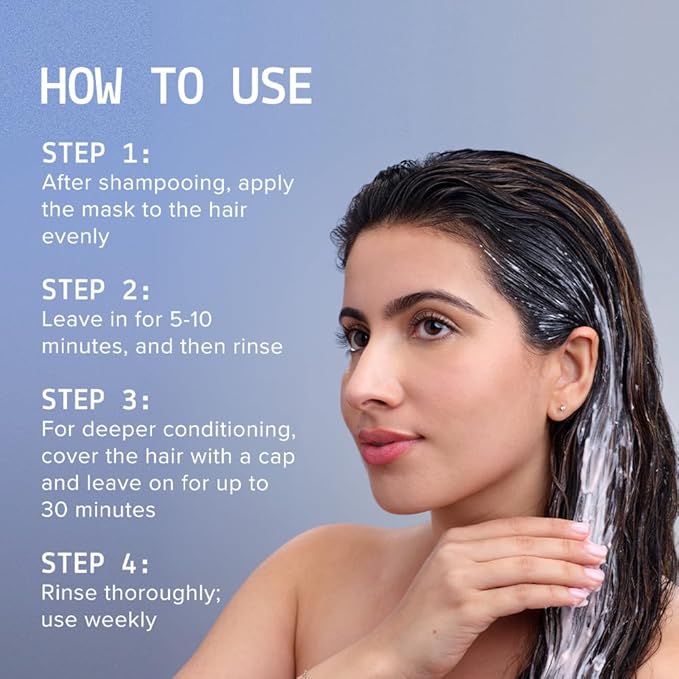 AAVRANI Intensive Repair Conditioning Hair Mask - Mask for Dry, Damaged Hair - with Biotin, Rice Protein, & Mowrah Butter to Repair - Vegan - 8.4 Oz-VeraVaultWomen