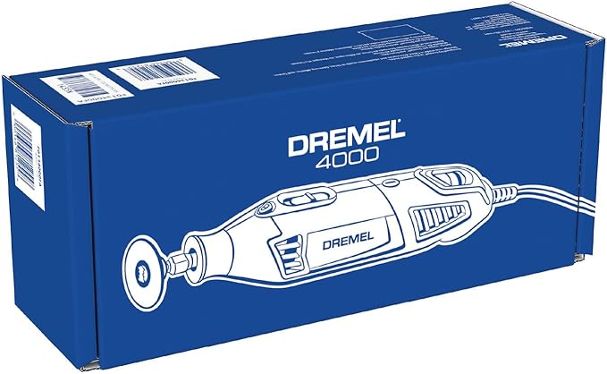Dremel 4000-1/25 Variable Speed Rotary Tool Kit- Engraver, Polisher, and Sander- Perfect for Cutting, Detail Sanding, Engraving, Wood Carving, and Polising- 1 Attachment & 25 Accessories