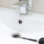 uxcell 6.56Ft Drain Auger Cable, Pipe Cleaning Spring Clog Remover, Flexible Plumbing Snake Pipe Drain Cleaner for Kitchen, Shower Sink