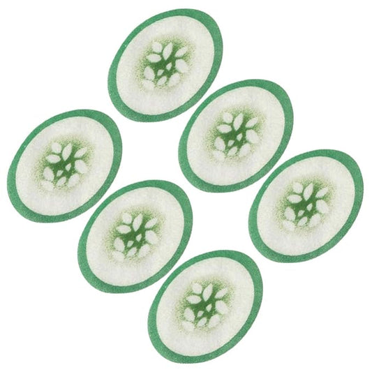 100pcs Under Eye Pads Disposable Cucumber Print Non-Woven Eye Patches Eyelash Pad DIY Eye Care Tool for Home Travel and Salon-VeraVaultWomen