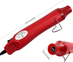 Heat Gun, Mini Hot Air Gun for DIY Crafts Portable Heat Air Gun Tool for Embossing Shrink Wrapping Drying Paint