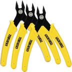 DOWELL Micro Cutter Flush Cutter Electronics Soft Wire Cutters Professional Cutting Copper And Aluminum Wire Cables (3PC)