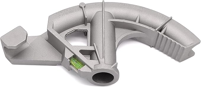 Conduit Hand Bender Tool for 1inch EMT and 3/4 inch Rigid Pipes.8 Degree Inside Radius.(Aluminum)