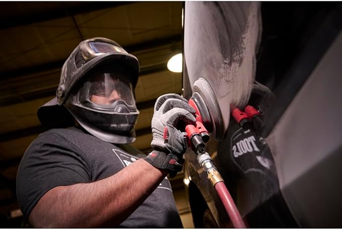 Ingersoll Rand 5152-5-HL - 5" Random Orbital Air Sander, 3/32 Orbit, Hook & Loop, 12,000 RPM, 0.3 HP