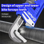 14-Inch Straight Pipe Wrench – Heavy Duty,Adjustable Plumbing Tool with Malleable Cast Iron Handle, Exceeds GGG Standard for Durability & Grip