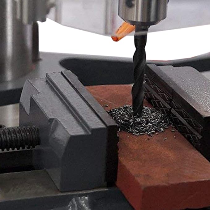 KAKA INDUSTRIAL Geared Head Drill Press,2.2kW 220V 1-Phase, Powerfeed and Auto Downfeed, 1.25 inch Steel Drilling, MT3 Taper, Digital RPM/DRO, Cast Iron Benchtop DP-32