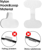 40 Pcs Cable Labels Hook and Loop Cable Labels Self Adhesive Writable Cable Wraps Paste Wire Tags Mini Waterproof Cable Tags for Electronics Computers Management Organizer Identification