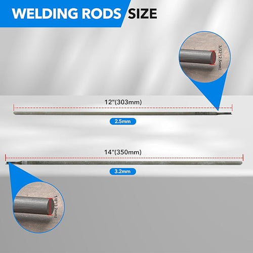 1/8" Stick Welding Electrode Rods J422 Carbon Steel Welding Rod for Welding Machine 4.5LB
