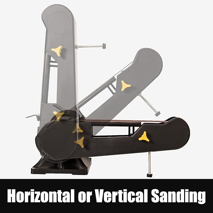 2x42 in. Belt Sander & 6" Disc Sander Combo, 3.5Amp Bench & 1/2HP Belt Sander for Woodworking, Metalworking & Knife Making, Sharpening