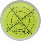 Convenient and lighterCircular Bubble Level Spirit l Measuring Instruments Tool Universal Protractor Tool （60X12mm）