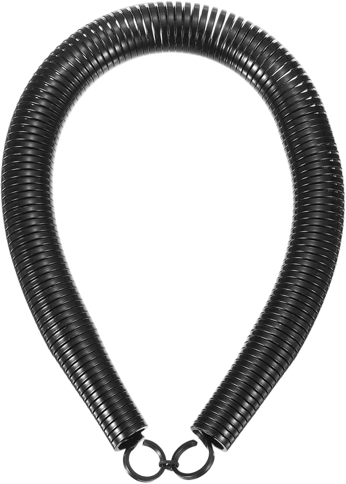 HARFINGTON PVC Spring Tube Bender 26mm OD 520mm Long A Type Conduit Pipe Bender Bending Spring for Pipe Bending Devices in Home Hydropower, Black
