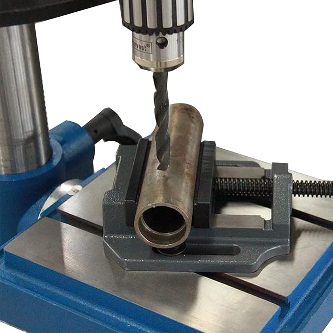KAKA INDUSTRIAL Drill Press Clamping Vice,Precise Drilling Press Vise (BSM-100N)
