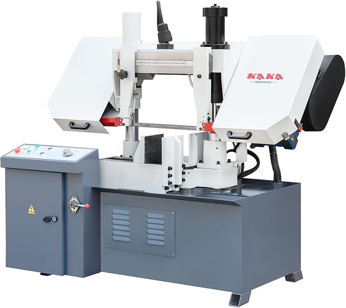 KAKA INDUSTRIAL TBK11A 11Inch Hydraulic Double Column Rotating Head Band Saw Industrial Grade Metal Cutting Powerhouse