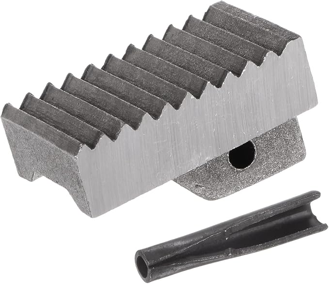 HARFINGTON Pipe Wrench Heel Jaw with Pin Assembly 24" Wrench Replacement High Carbon Steel