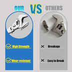 Flex Head Adjustable Wrench, 10-12.4 inch Flexible Retractable Ratchet Crescent Wrench, 180° Rotable for Use in Tight Spaces, Pipe Repair