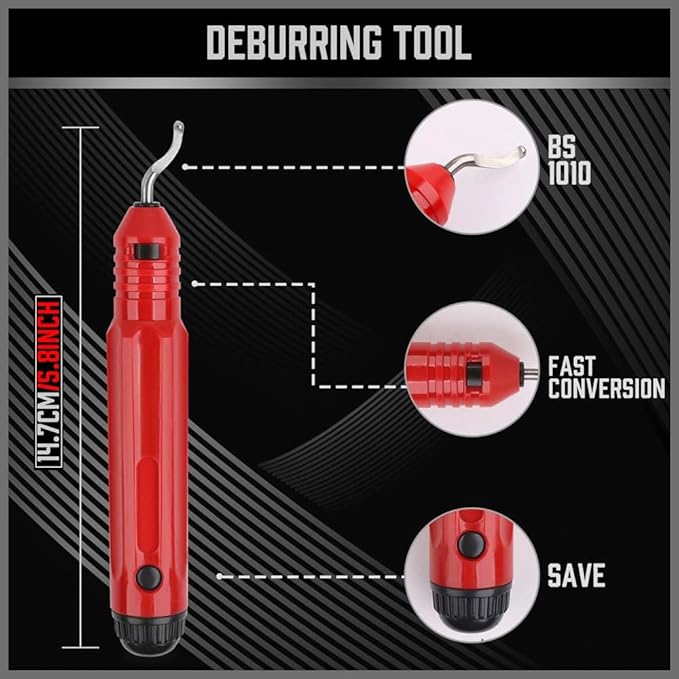 Ultimate Tube Cutter Set - Heavy Duty Pipe Cutter 3/16"-2" OD, Mini Tube Cutter 1/8"-7/8", Deburring Tool - for Copper, Aluminum, PVC Pipes - High-Quality Cutting & Deburring Tools for Professionals