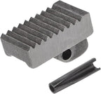 HARFINGTON Pipe Wrench Heel Jaw with Pin Assembly 14" Wrench Replacement Carbon Steel for 14" Adjustable Wrench