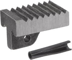 HARFINGTON Pipe Wrench Heel Jaw with Pin Assembly 18" Wrench Replacement Carbon Steel for 18" Adjustable Wrench